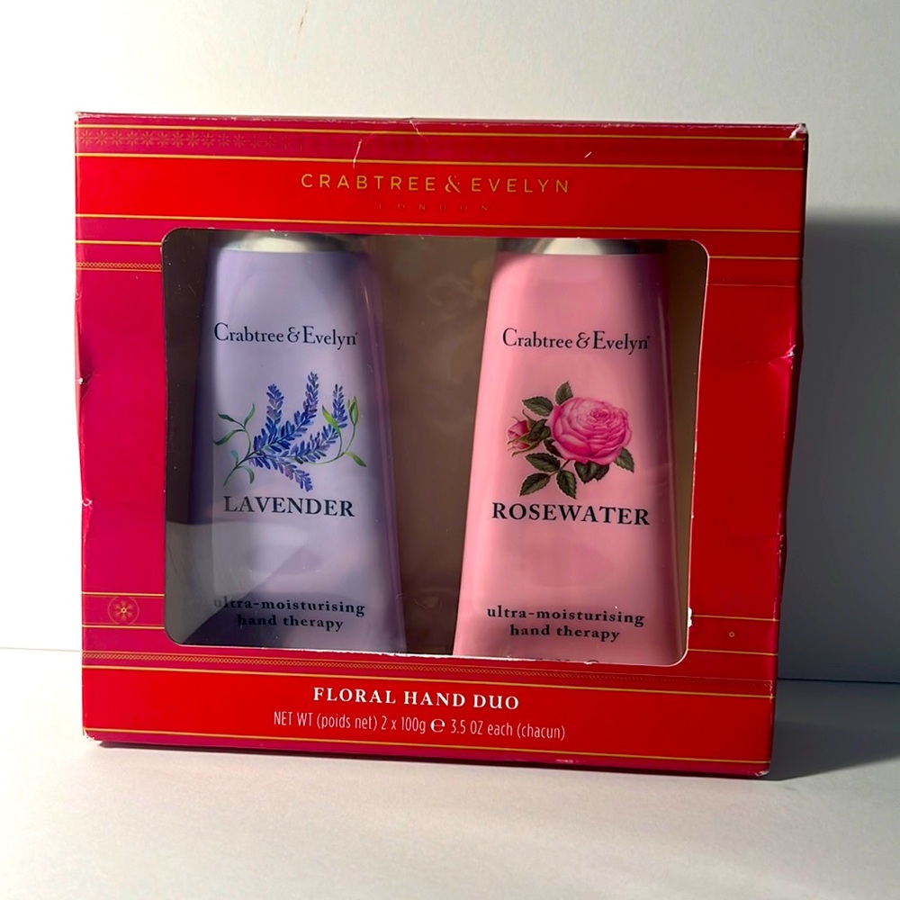 Crabtree & Evelyn Floral Hand Duo Gift Set